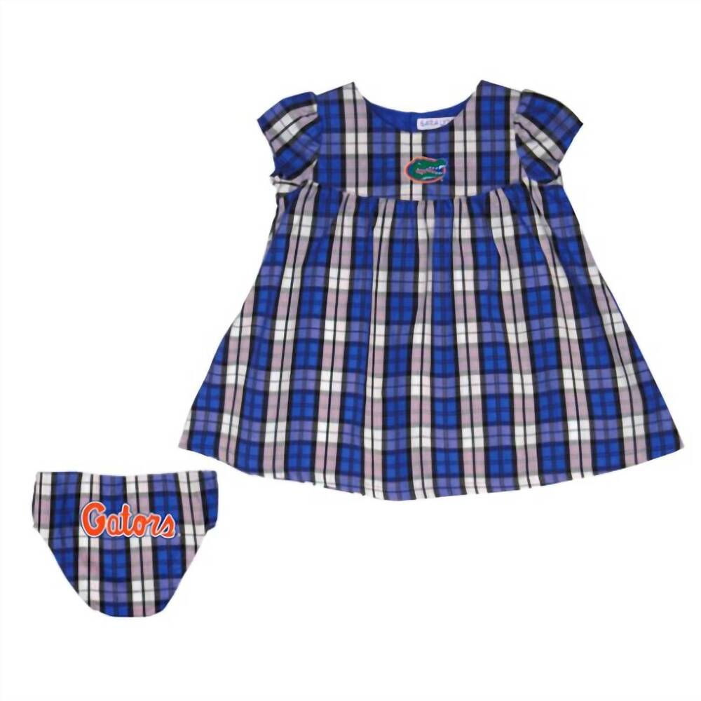 NEW SARA LYNN TOGS girls' university of florida campus dress set in navy